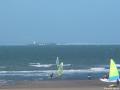 Temps tr�s clair, on voit les cot�s anglaises
